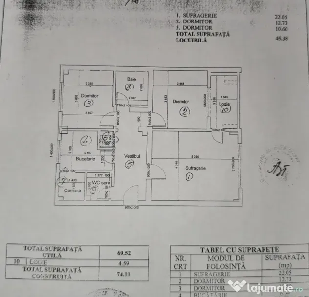 3 Camere Calea Călărași - Muncii - Bucuresti (Bucuresti-Ilfov)