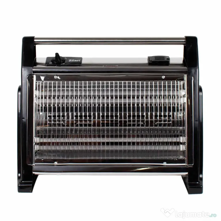 Radiator Zilan cu ventilator si apa, quartz, 4 rezistente, 1600W / ZLN 0337