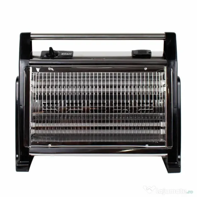 Radiator Zilan cu ventilator si apa, quartz, 4 rezistente, 1600W / ZLN 0337