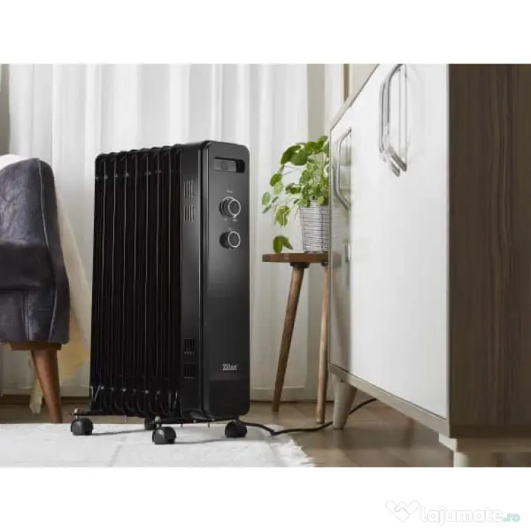 Calorifer electric cu 9 elementi, putere 2000W, termostat reglabil ZILAN / ZLN8443