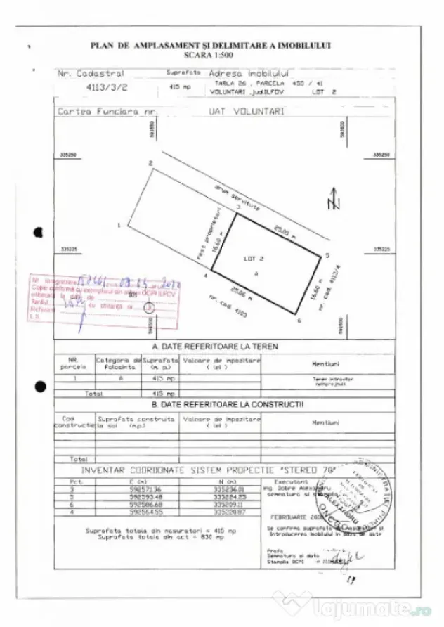 Teren constructii Voluntari in vecinatate A0 - Voluntari (Bucuresti-Ilfov)
