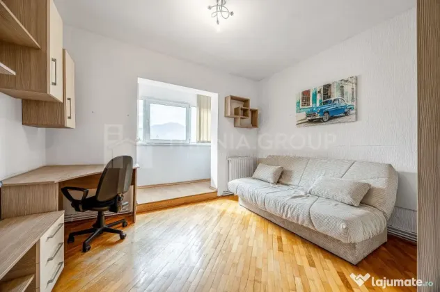 Apartament 4 camere, 109mp, mobilat, bloc 1992, stare impecabila, comision 0 - Brasov (Brasov)