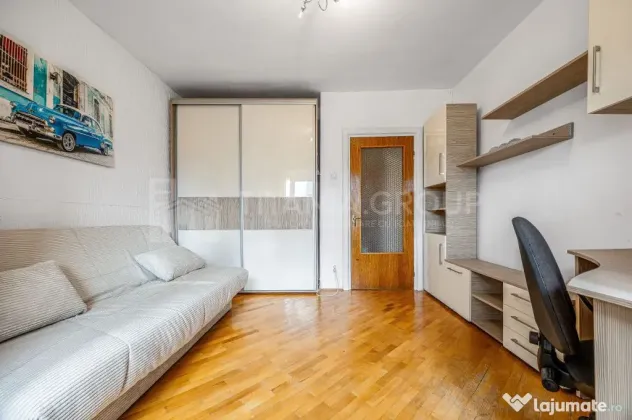 Apartament 4 camere, 109mp, mobilat, bloc 1992, stare impecabila, comision 0 - Brasov (Brasov)