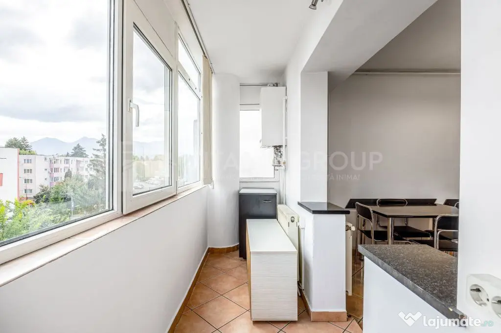 Apartament 4 camere, 109mp, mobilat, bloc 1992, stare impecabila, comision 0 - Brasov (Brasov)