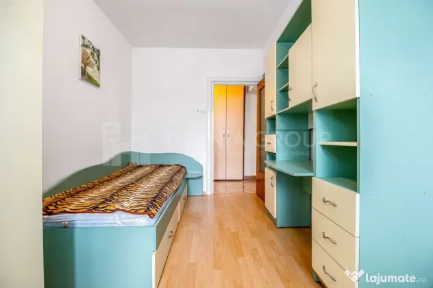 Apartament 4 camere, 109mp, mobilat, bloc 1992, stare impecabila, comision 0 - Brasov (Brasov)