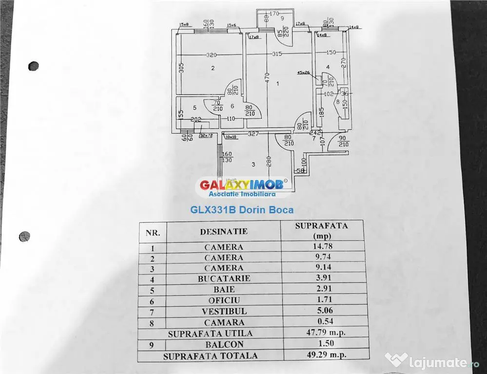 Apartament 3 camere TEI (str Luntrei) Centrala Proprie - Bucuresti (Bucuresti-Ilfov)