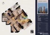 Vânzare Apartament 2 camere LUX 60 mp - Tineretului | Palatul Copiilor 