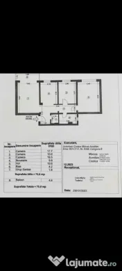 Apartament 3 camere zona Dacia | Bulevardul Tomis | Parter ? 