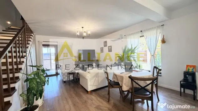Casa cocheta cu 4 camere, P+1E+M, complet mobilata si utilata - Berceni (Bucuresti-Ilfov)