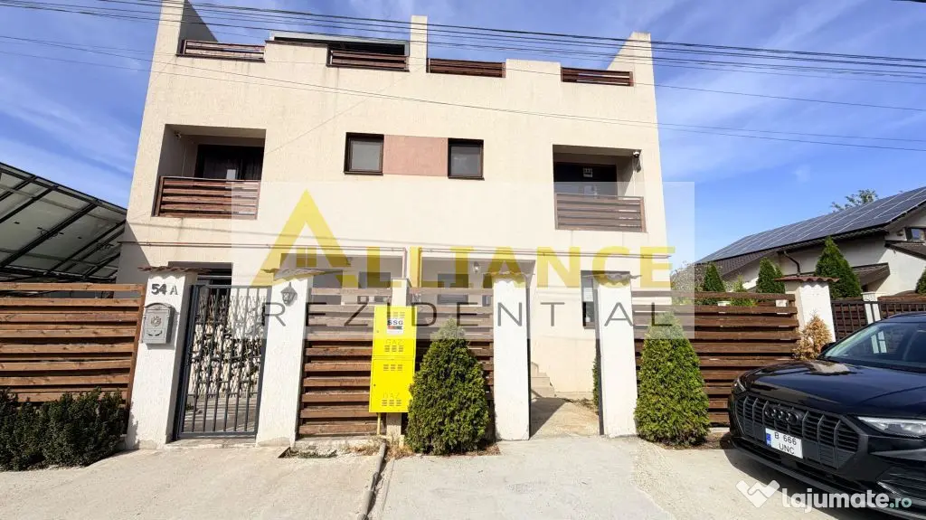 Casa cocheta cu 4 camere, P+1E+M, complet mobilata si utilata - Berceni (Bucuresti-Ilfov)