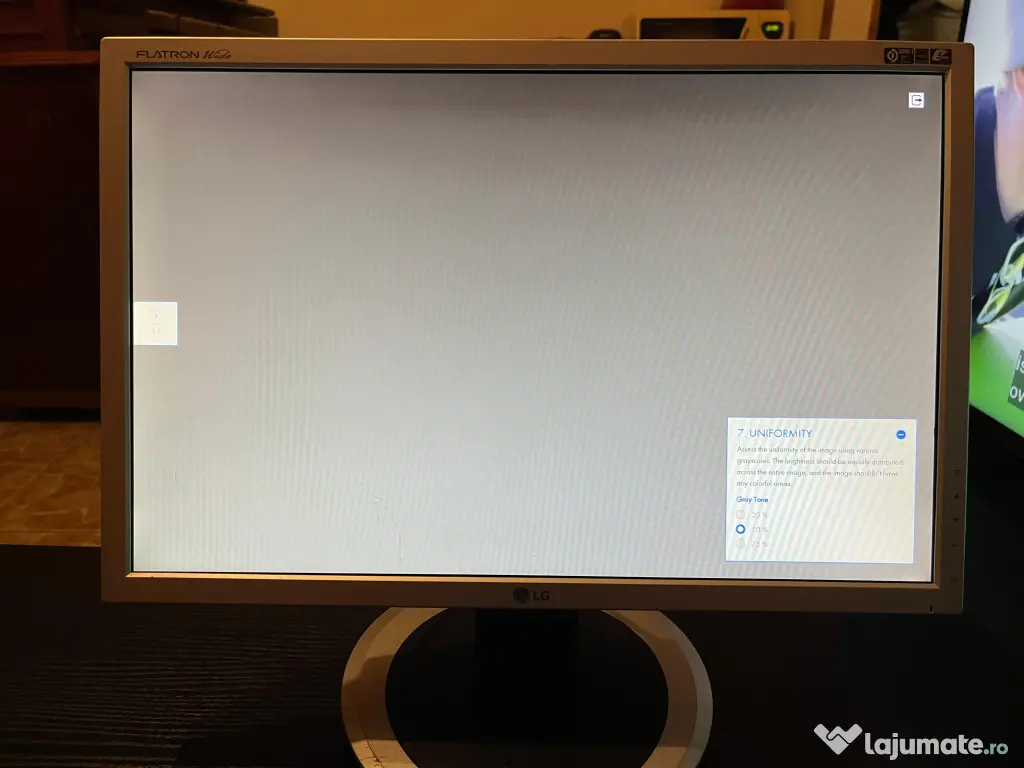 Monitor 20" LG Flatron L204WT 1680x1050 Cabluri Incluse Ideal Birou Supraveghere