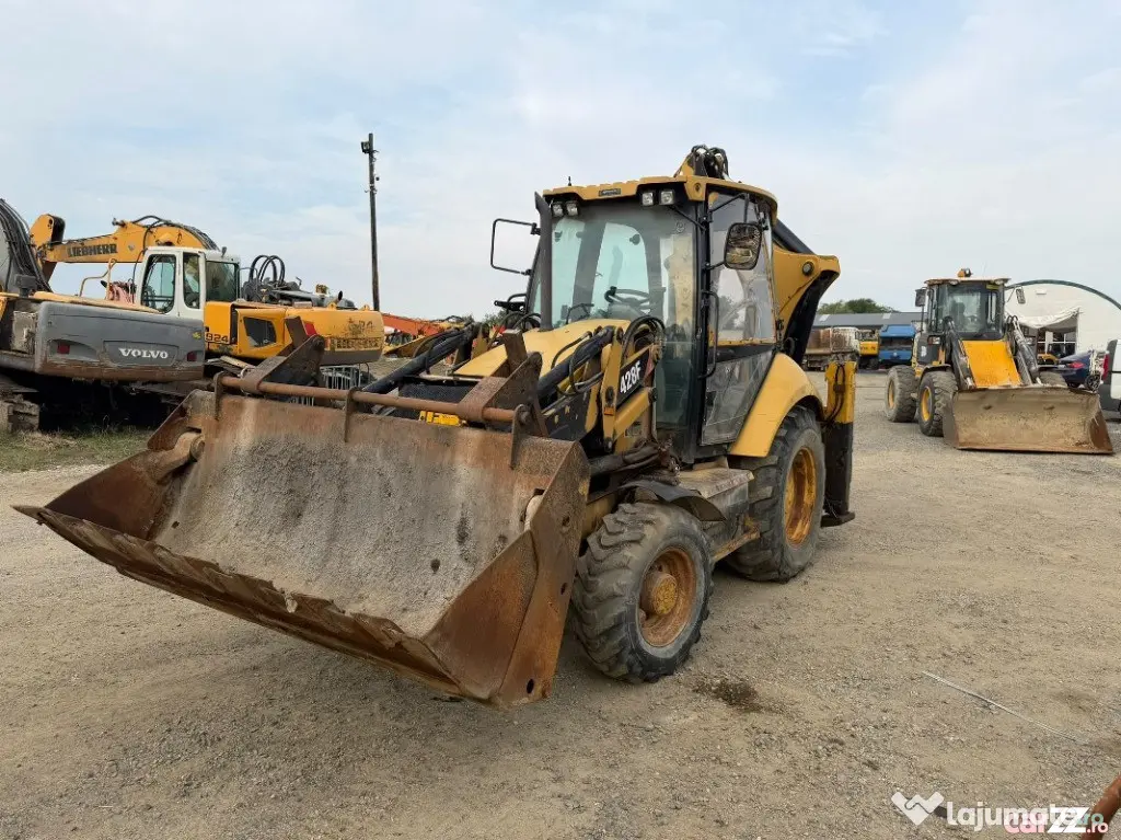Motor buldoexcavator Caterpillar 428F piese - Seini (Maramures)