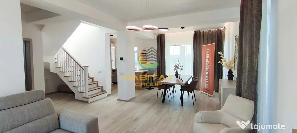 Vila 4 camere / mobilata gata de mutare / teren 504 mp - Berceni (Bucuresti-Ilfov)