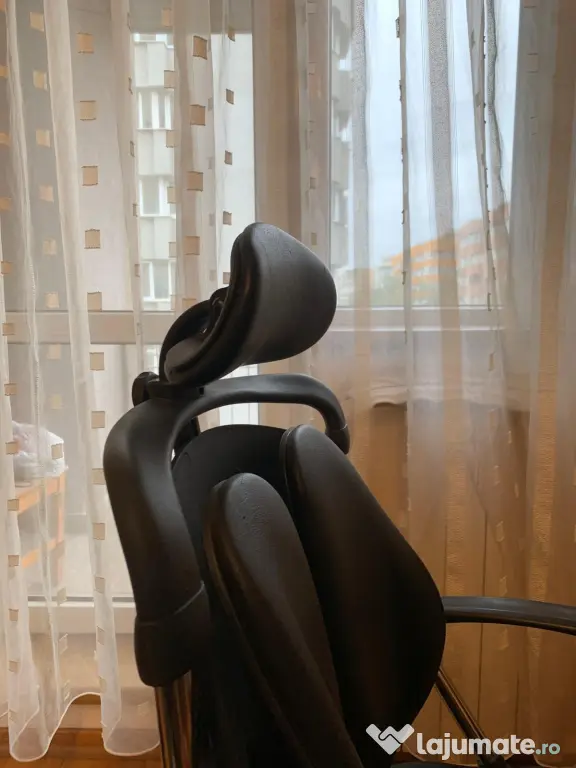 Scaun de birou ergonomic/gaming cu tetieră