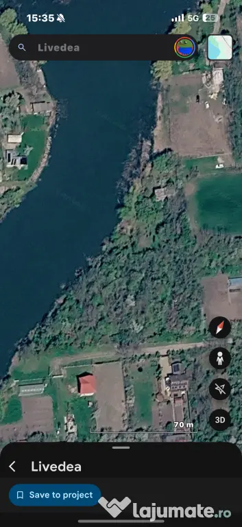 Teren intravilan Livedea, Sinesti