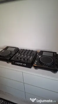 2x Pioneer XDJ-1000MK2 + Xone 43 – Setup DJ complet