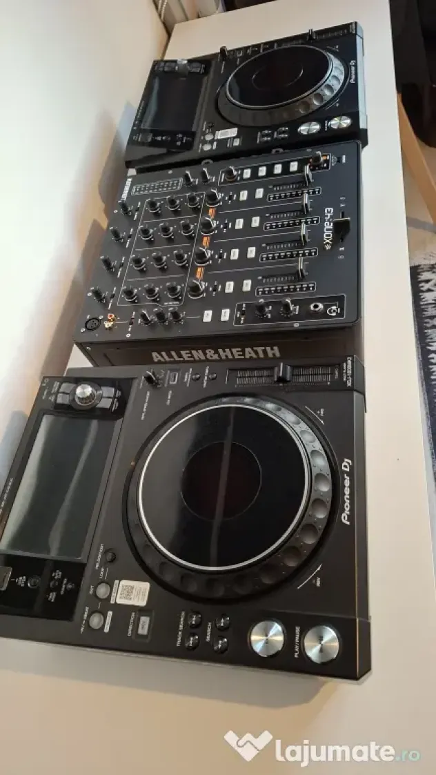 2x Pioneer XDJ-1000MK2 + Xone 43 – Setup DJ complet