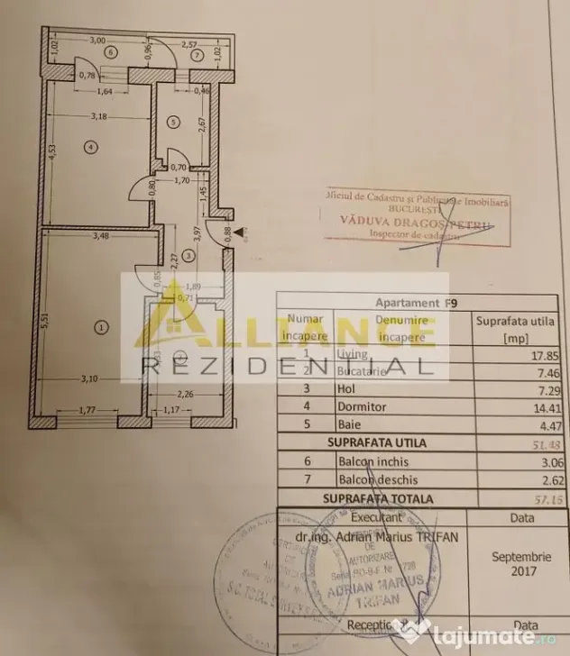 5 MIN METROU DIMITRIE LEONIDA | 2 CAMERE | PARCARE | 57 MP - Popesti Leordeni (Bucuresti-Ilfov)