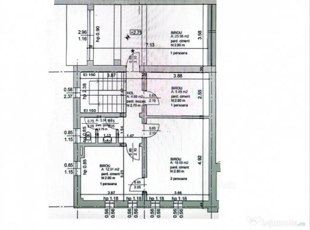 Spatiu birouri | 4 camere | 96 mp | Bucurestii Noi 48 - Bucuresti (Bucuresti-Ilfov)