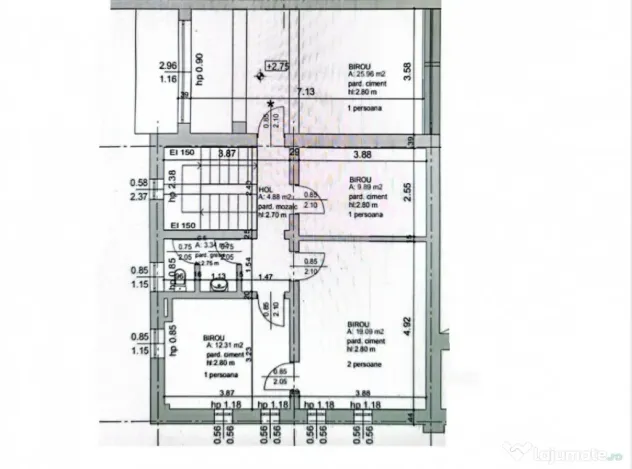 Spatiu birouri | 4 camere | 96 mp | Bucurestii Noi 48 - Bucuresti (Bucuresti-Ilfov)