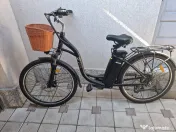 Bicicletă electrică DYU C6, anvelope de 26 de inch, baterie de 36V 12.5Ah