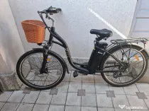 Bicicletă electrică DYU C6, anvelope de 26 de inch, baterie de 36V 12.5Ah