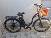 Bicicletă electrică DYU C6, anvelope de 26 de inch, baterie de 36V 12.5Ah