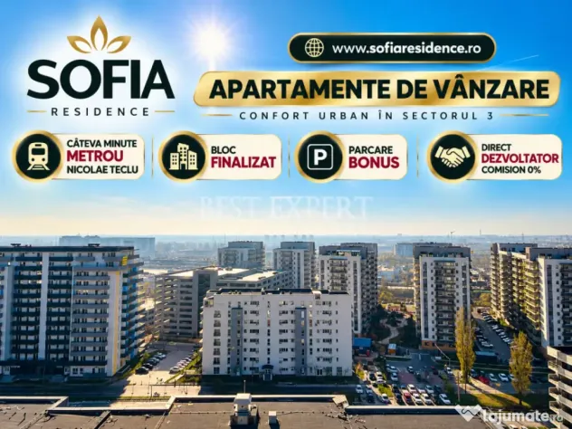 2 Camere Premium | Parcare Inclusă | 5 Min. Metrou Nicolae - Bucuresti (Bucuresti-Ilfov)