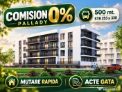 3 Camere | Direct Dezvoltator | 5 Min. STB | Pallady