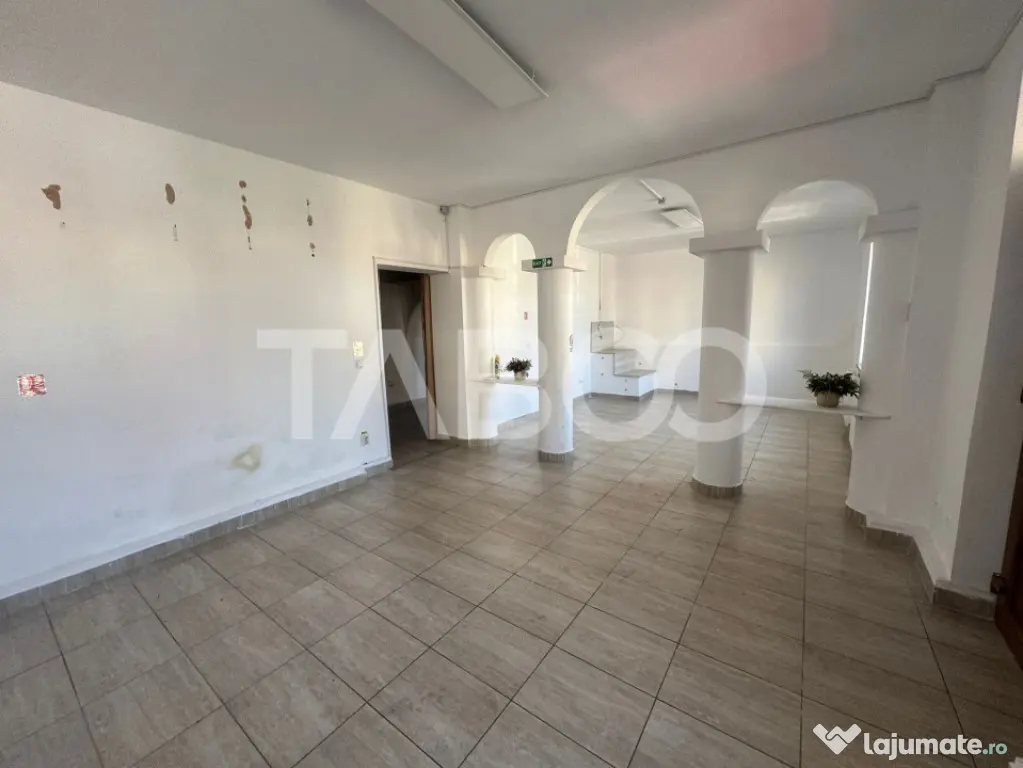 Spatiu comercial de inchiriat 3 camere 80 mpu Calea Dumbravi - Sibiu (Sibiu)