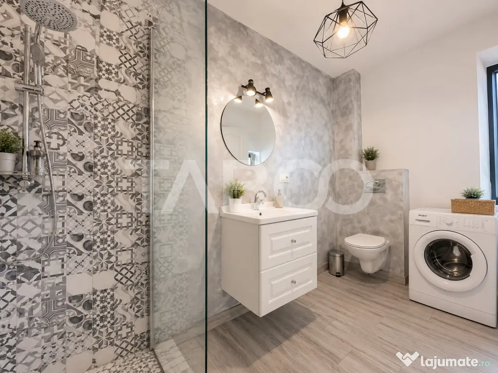 Casa spatioasa de inchiriat 5 camere 2 bai 2 locuri parcare - Sibiu (Sibiu)