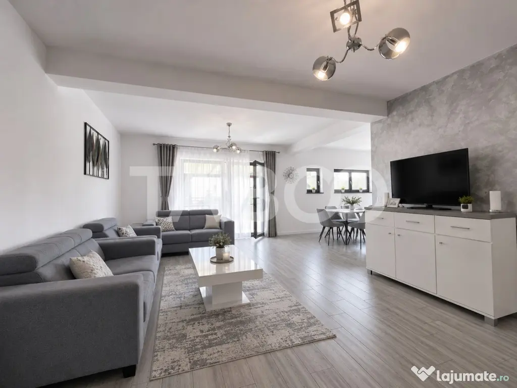 Casa spatioasa de inchiriat 5 camere 2 bai 2 locuri parcare - Sibiu (Sibiu)