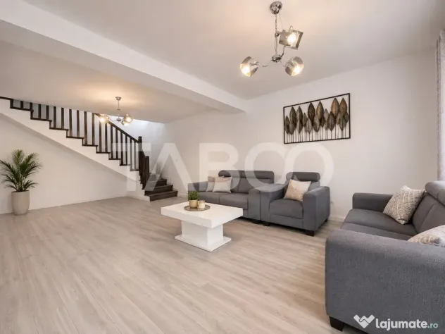 Casa spatioasa de inchiriat 5 camere 2 bai 2 locuri parcare - Sibiu (Sibiu)