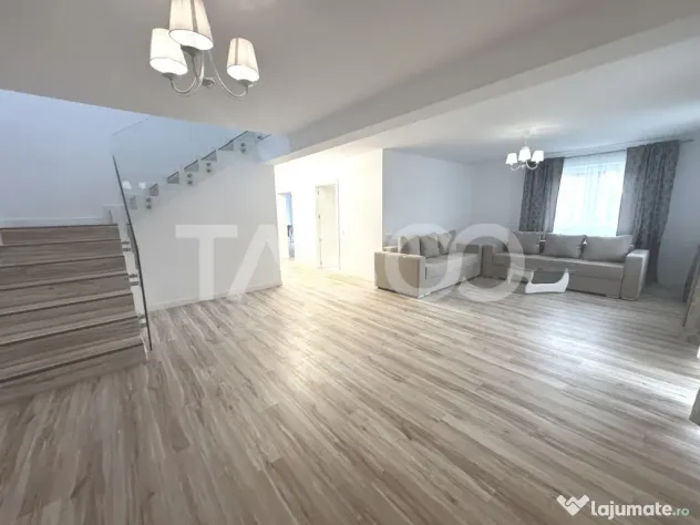 Casa individuala de inchiriat 6 camere pretabil spatiu birou - Sibiu (Sibiu)