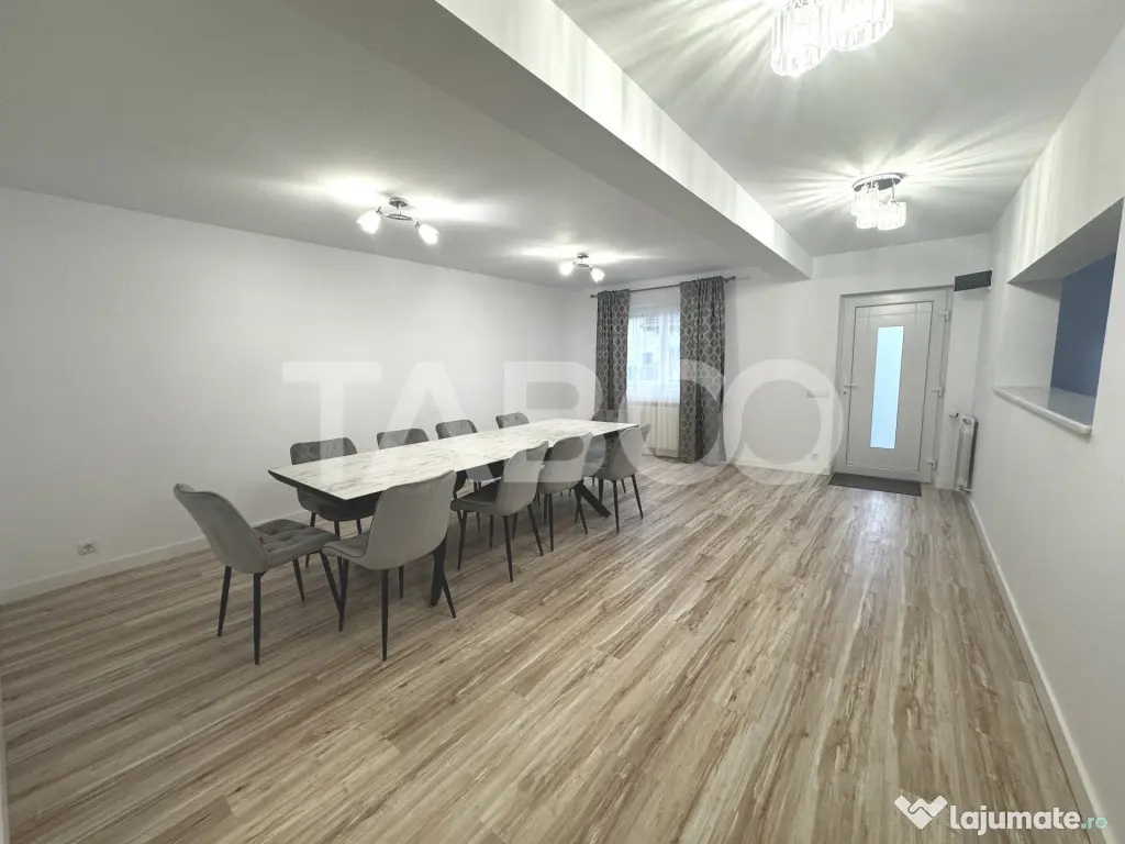 Casa individuala de inchiriat 6 camere pretabil spatiu birou - Sibiu (Sibiu)