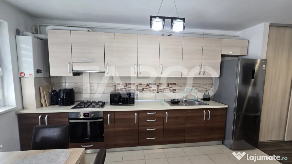 Apartament de vanzare 2 camere mobilate utilate Kaufland Arh - Sibiu (Sibiu)