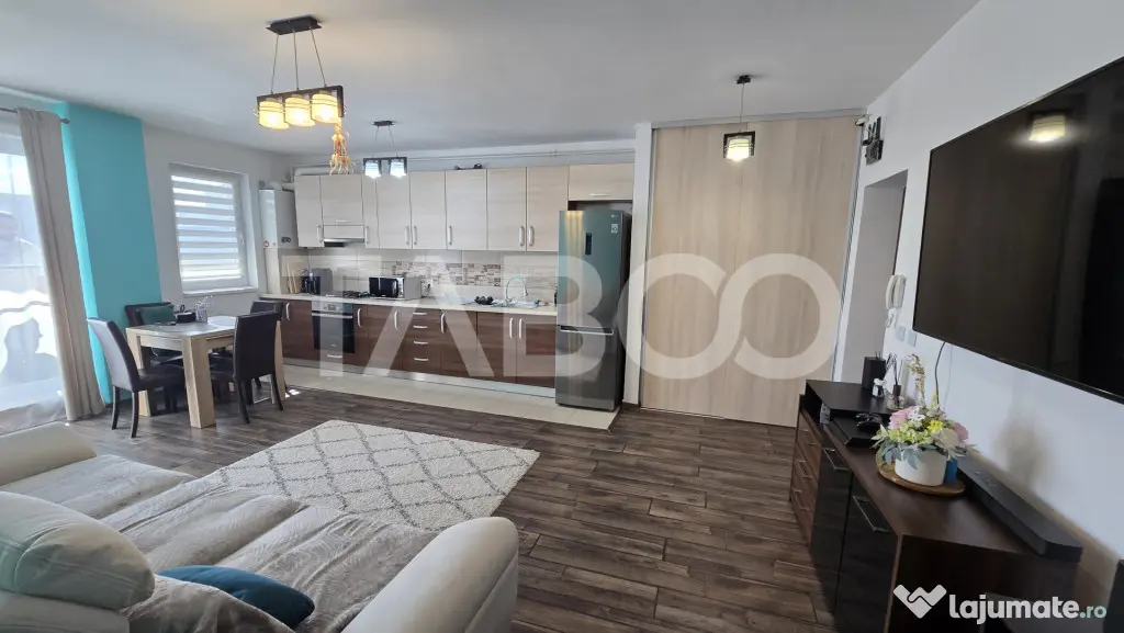 Apartament de vanzare 2 camere mobilate utilate Kaufland Arh - Sibiu (Sibiu)
