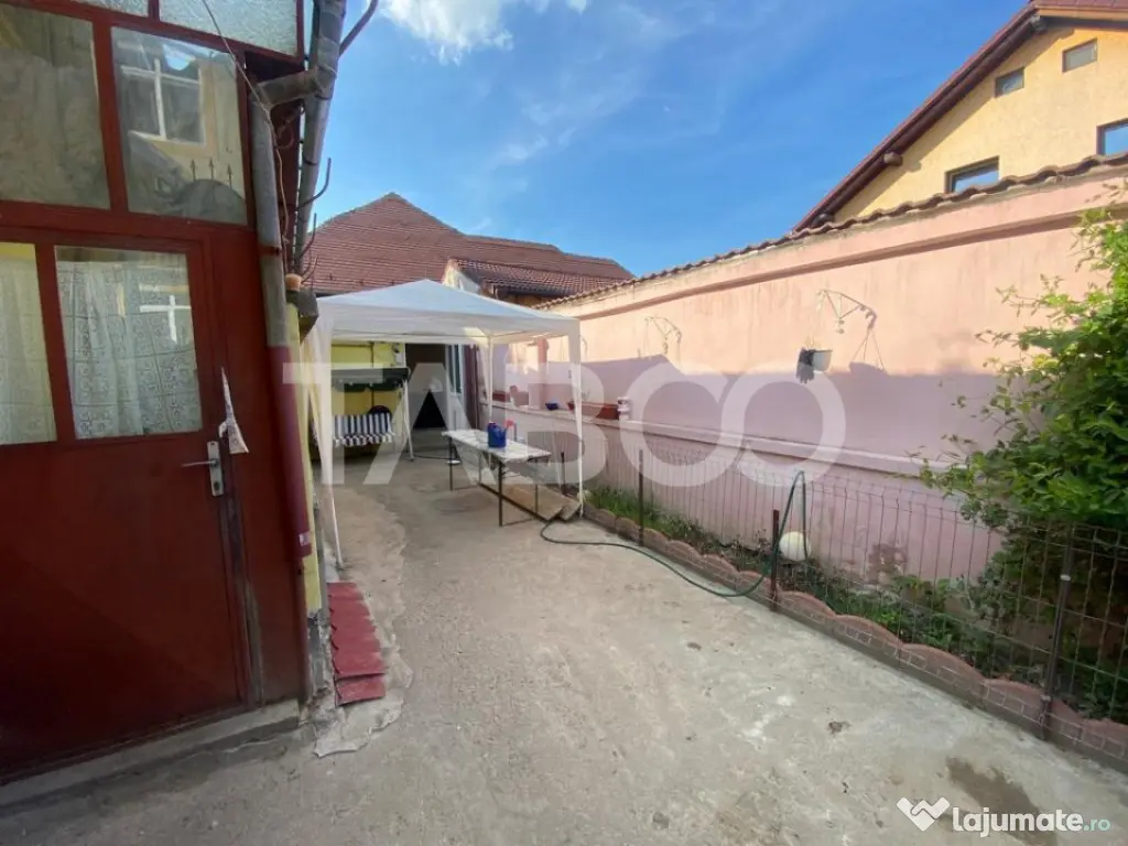 Casa mica 3 dormitoare curte mica 60 mp zona Lupeni Sibiu - Sibiu (Sibiu)