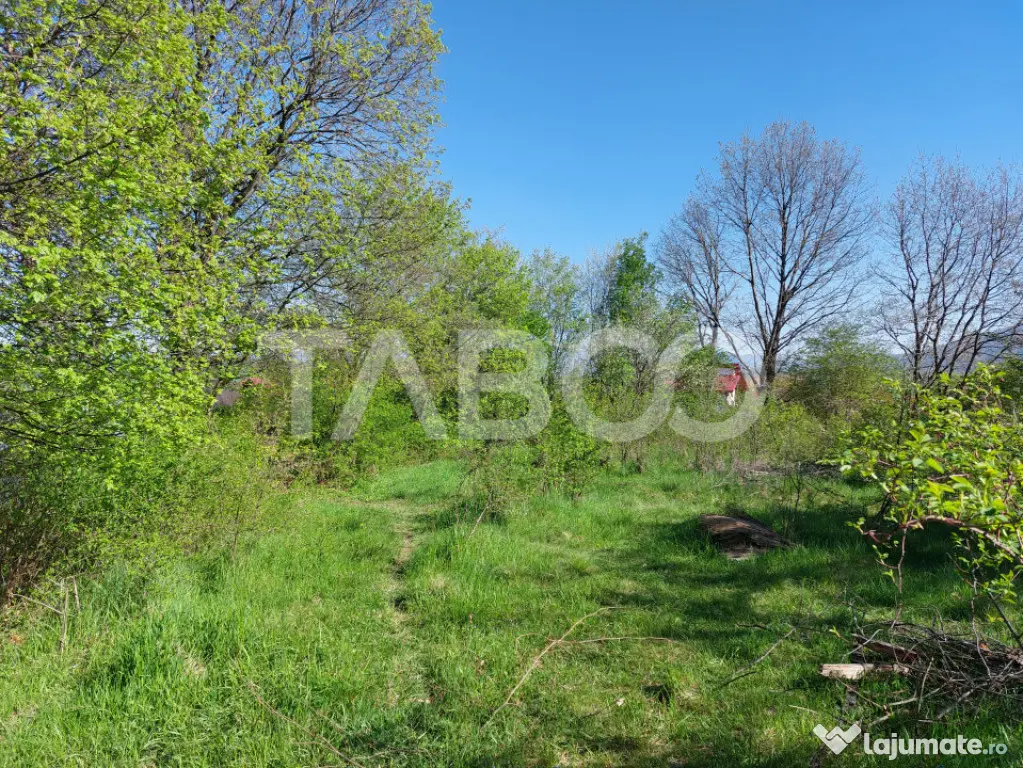 Teren 3445 mp intravilan front 26 m utilitati in zona in Cis - Cisnadie (Sibiu)
