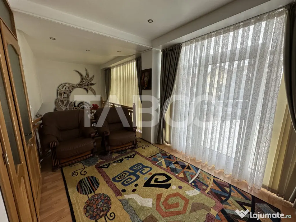 Casa tip californian cu crama piscina sauna garaj teren libe - Sibiu (Sibiu)