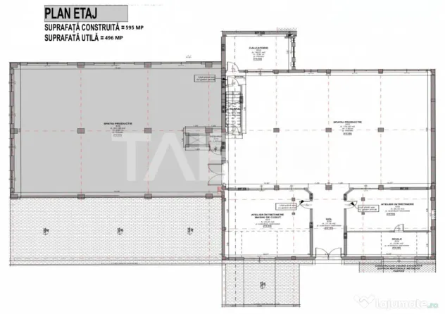 Hala de vanzare 1520 mp utili in zona Turnisor din Sibiu - Sibiu (Sibiu)