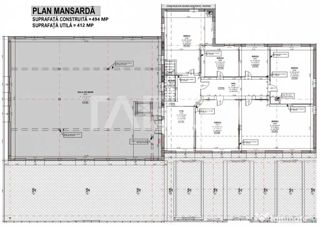 Hala de vanzare 1520 mp utili in zona Turnisor din Sibiu - Sibiu (Sibiu)