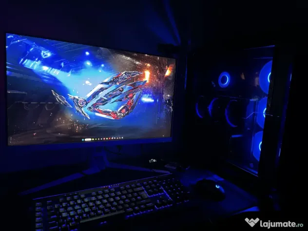 Setup gaming Ryzen 7 9700x RTX 5070 Ti
