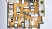 4 camere I 2 bai I 2 terase I complet mobilat si utilat 