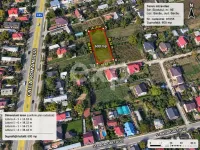 Teren intrailan 600mp de vânzare, str.Siretului-Calea Roman 
