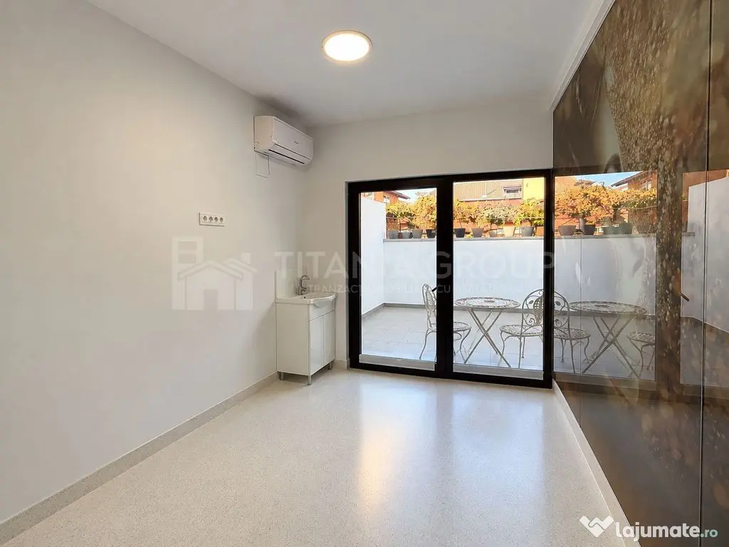 Cameră individuală cu terasa proprie în salon, aer condiționat, modern - Brasov (Brasov)