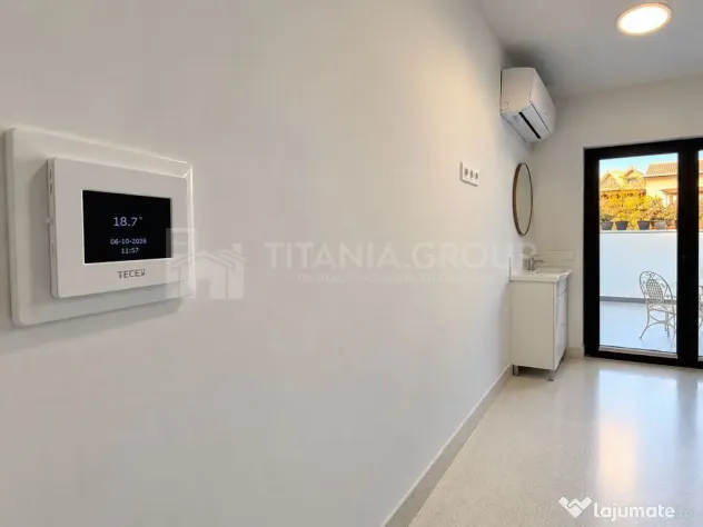 Cameră individuală cu terasa proprie în salon, aer condiționat, modern - Brasov (Brasov)