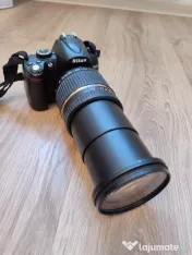 Vand Nikon D5000 + obiectiv Tamron 18 - 270mm + accesorii 1000RON 