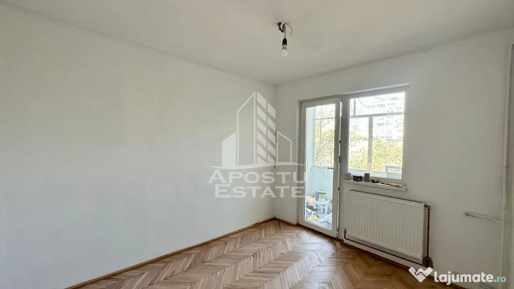 Apartament cu 3 camere si boxa, centrala proprie, Dacia - Timisoara (Timis)