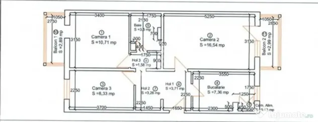 Apartament 3 camere de vanzare, Boxa, Zona Lipovei, Timisoara - Timisoara (Timis)